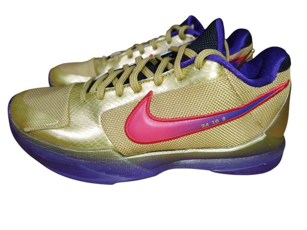 新品　NIKEナイキ　コービー 5　プロトロ　アンディフィーテッド　ゴールド