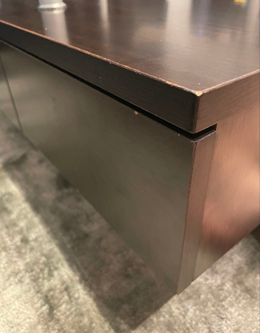 【年末値下げ】【送料込み】ニトリ　リビングガラステーブル