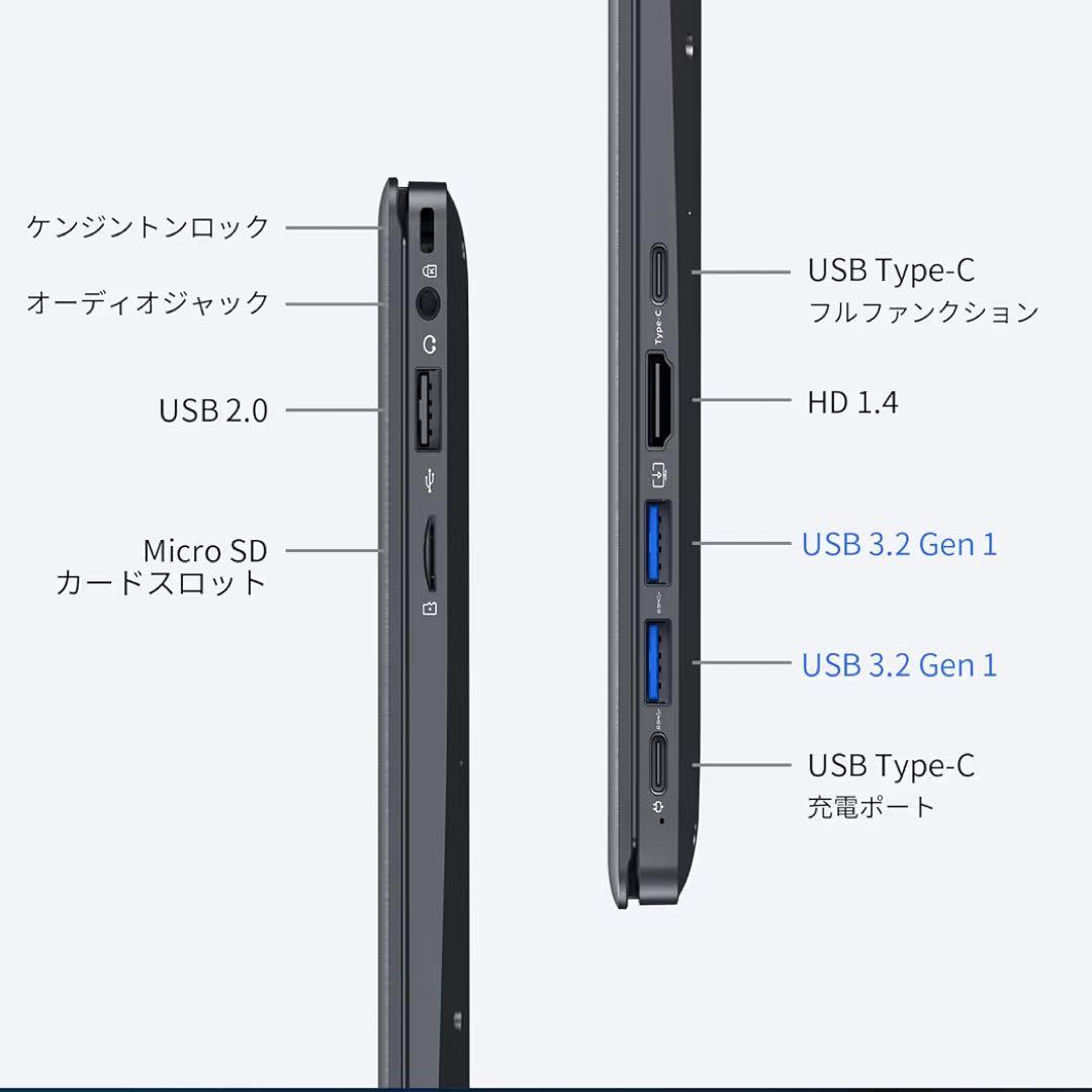 ノートパソコン15.6インチ12GB Win11 Pro Office2024