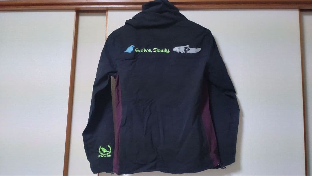 Fin-ch Finch フィッシングジャケット 黒 ウォルフライト