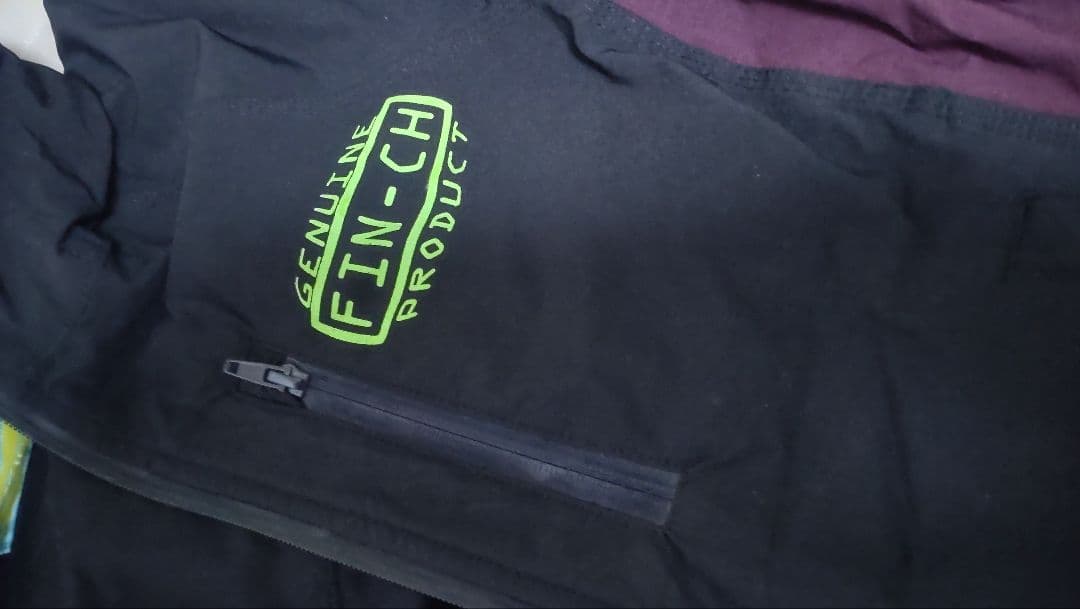 Fin-ch Finch フィッシングジャケット 黒 ウォルフライト