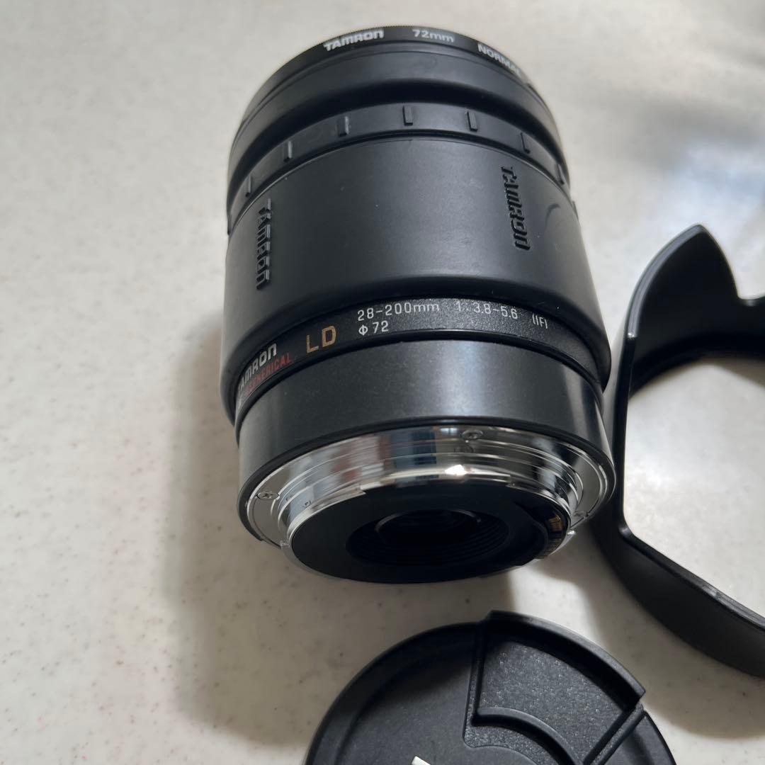 TAMRON カメラ望遠レンズ　日除カバー 28-200mm