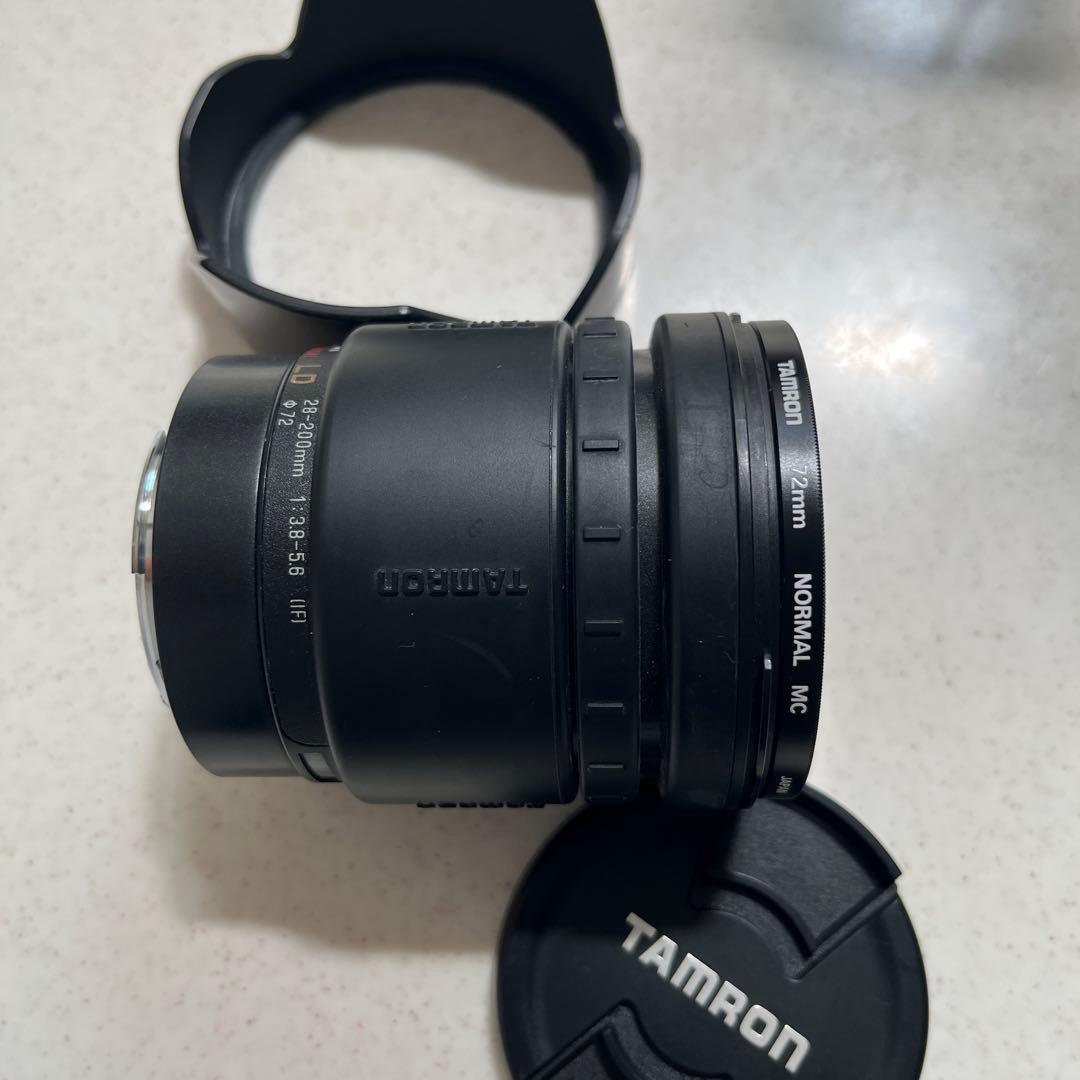 TAMRON カメラ望遠レンズ　日除カバー 28-200mm