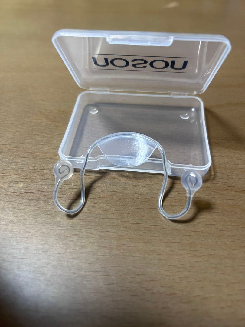 noson 鼻拡張器 ケース付き　クリア