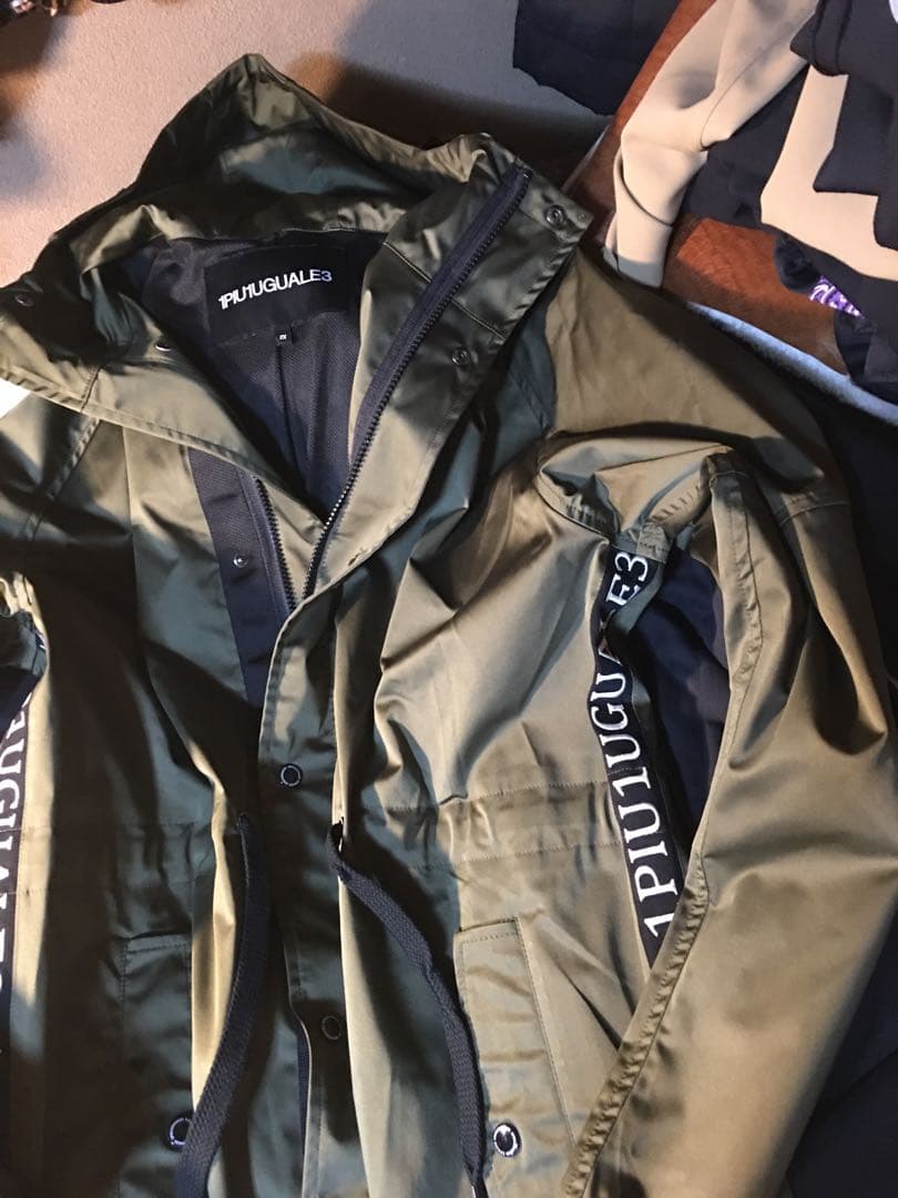 ジャケット・アウター 1piu1uguale3 RONE LOGO TAPE MODS