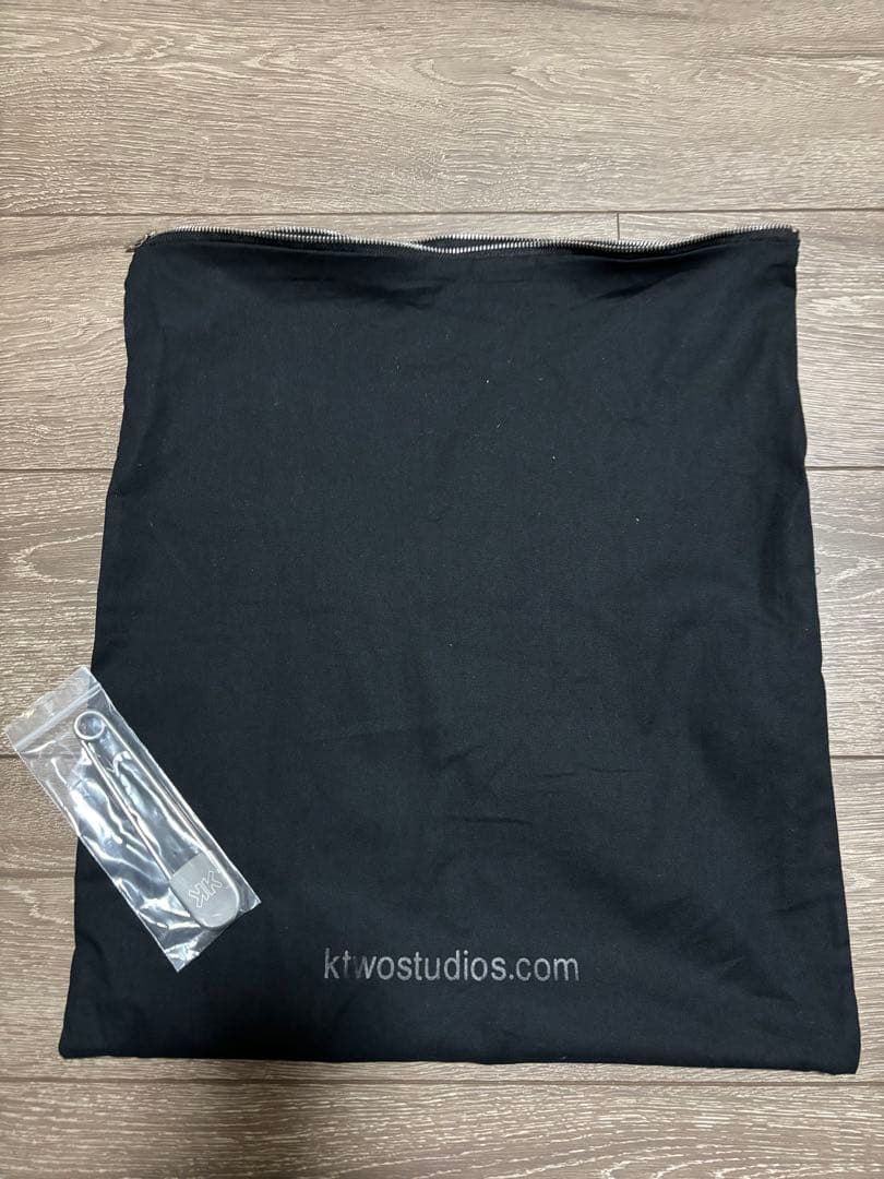 トップス k-two studios Dyed Zip Knit Charcoal