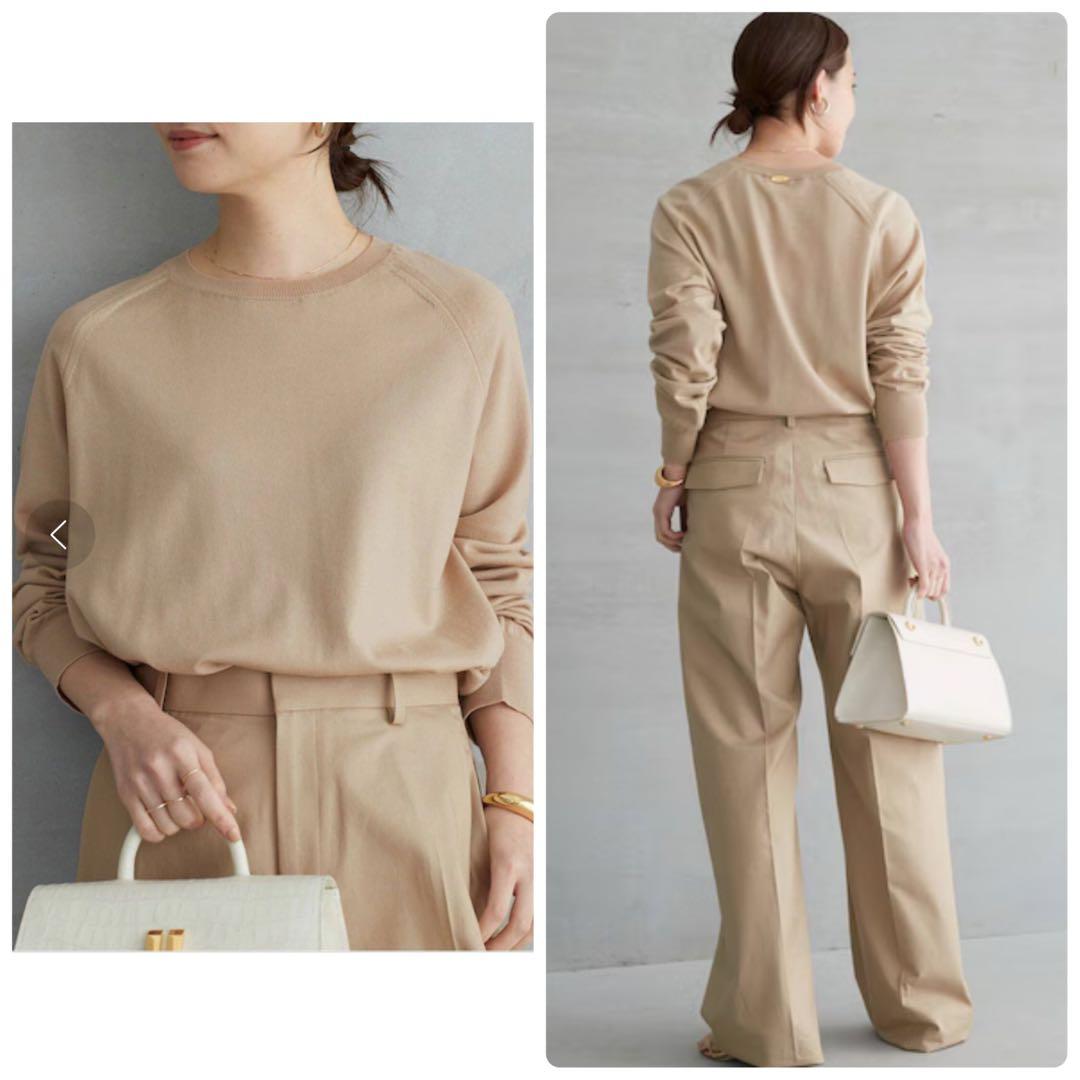 【極美品】ドゥーズィエムクラス OPTIMO クルーネックプルオーバー