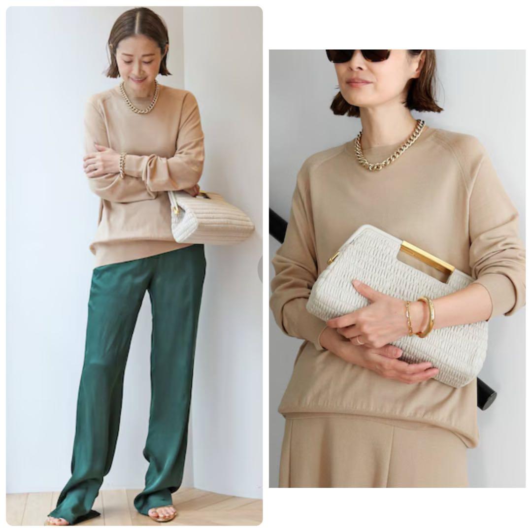 【極美品】ドゥーズィエムクラス OPTIMO クルーネックプルオーバー