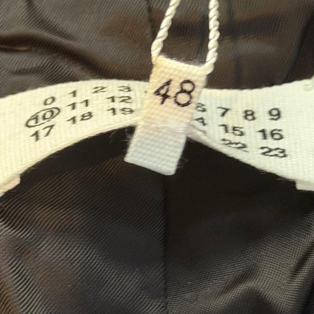 Maison Margiela メゾンマルジェラ レザー　ノーカラージャケット