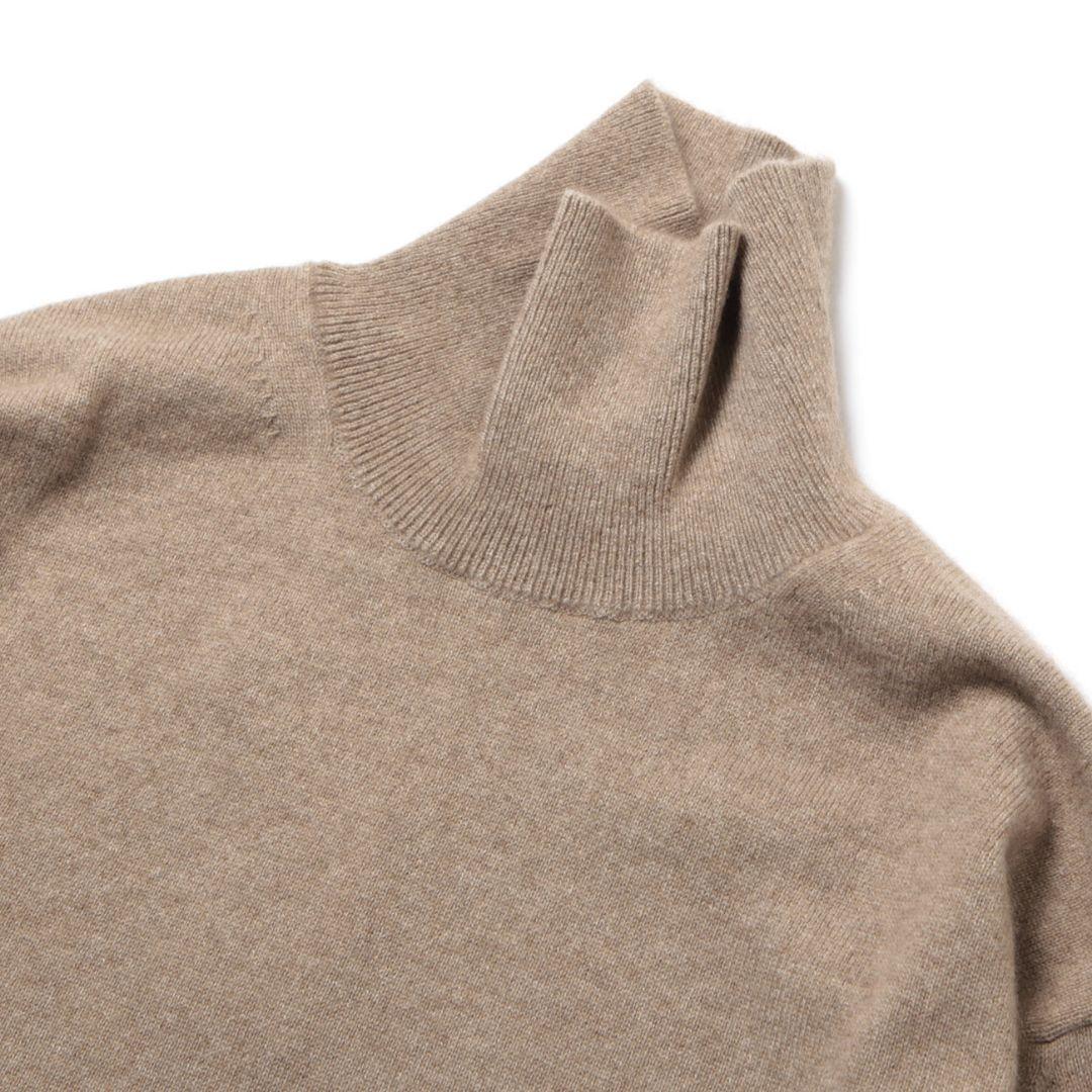 オーラリー BABY CASHMERE KNIT TURTLE サイズ1