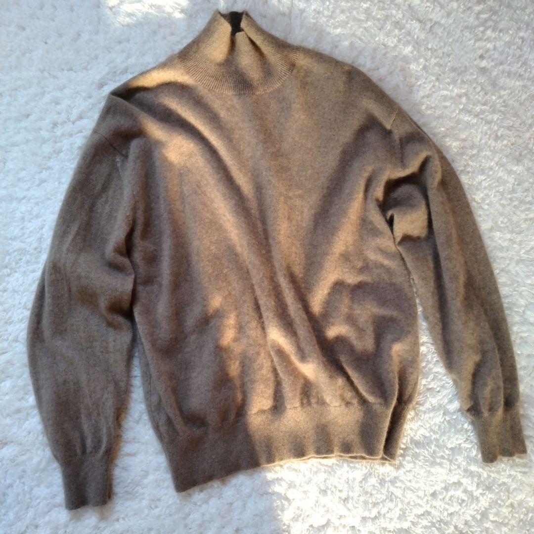 オーラリー BABY CASHMERE KNIT TURTLE サイズ1