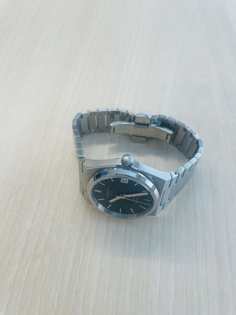 【中古】TISSOT PRX 35MM黒パワーマチック