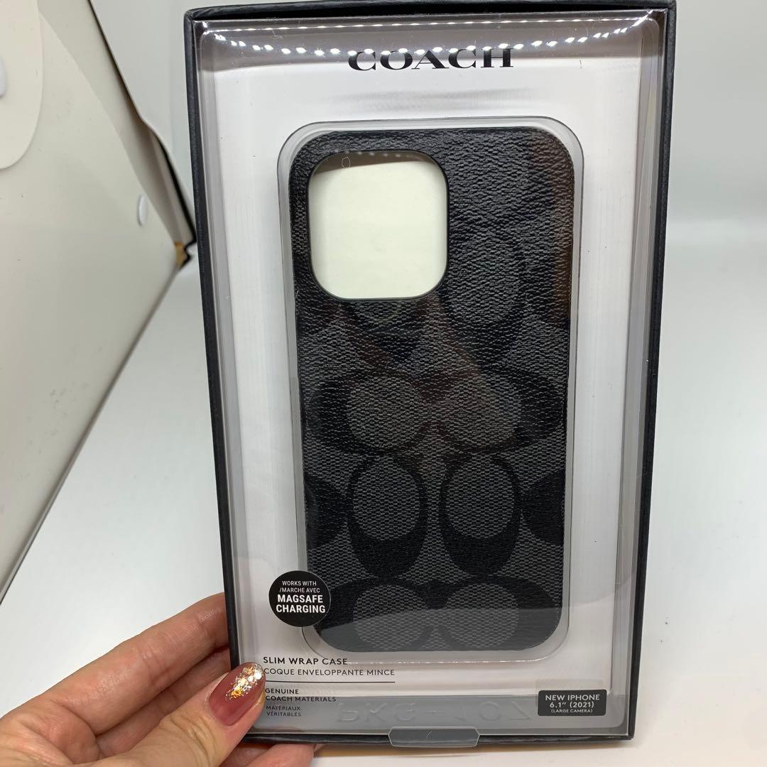 新品COACH iPhone 13pro ケース