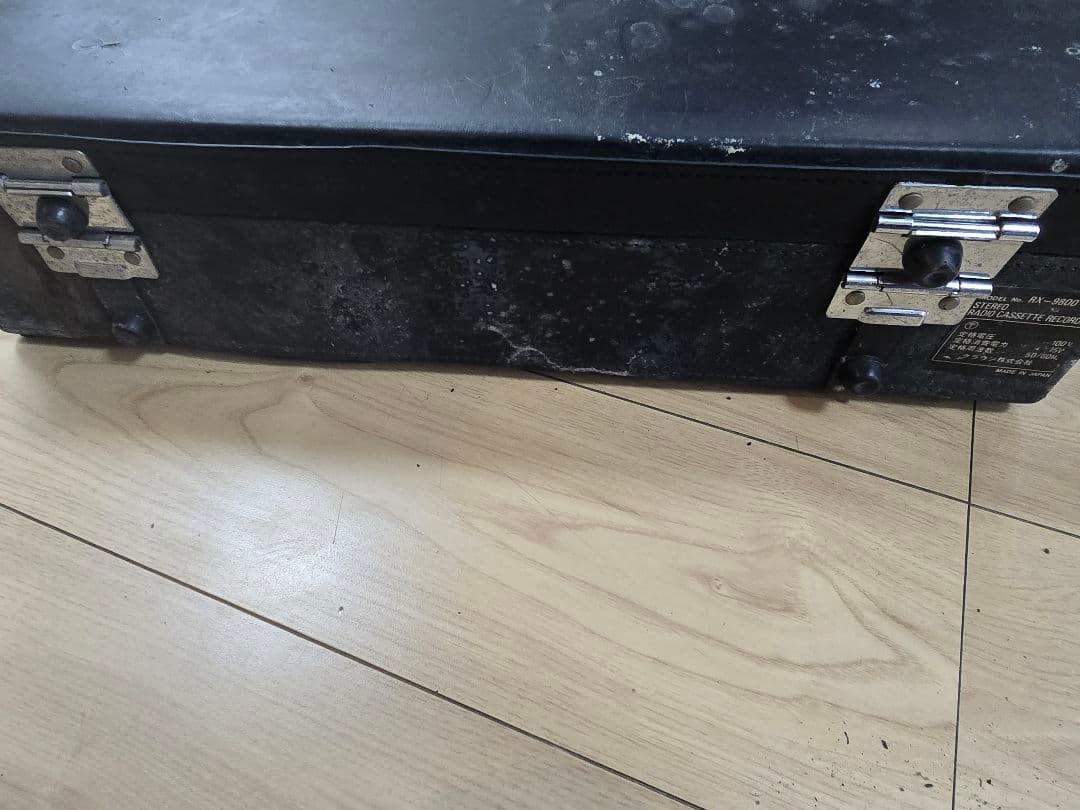 クラウン　アタッシュケース ラジカセ　RX-9800 ヴィンテージ