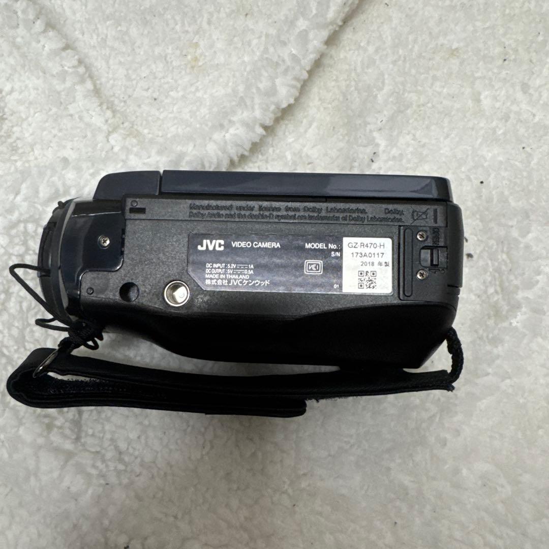 JVC ビデオカメラ EVERIO GZ-R470-H アイスグレー