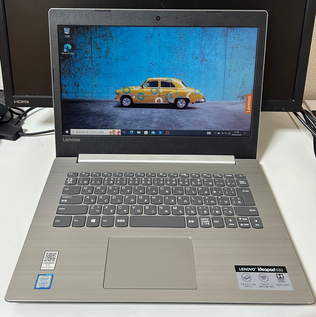 Lenovo ideapad 330-14IKB ノートパソコン本体&