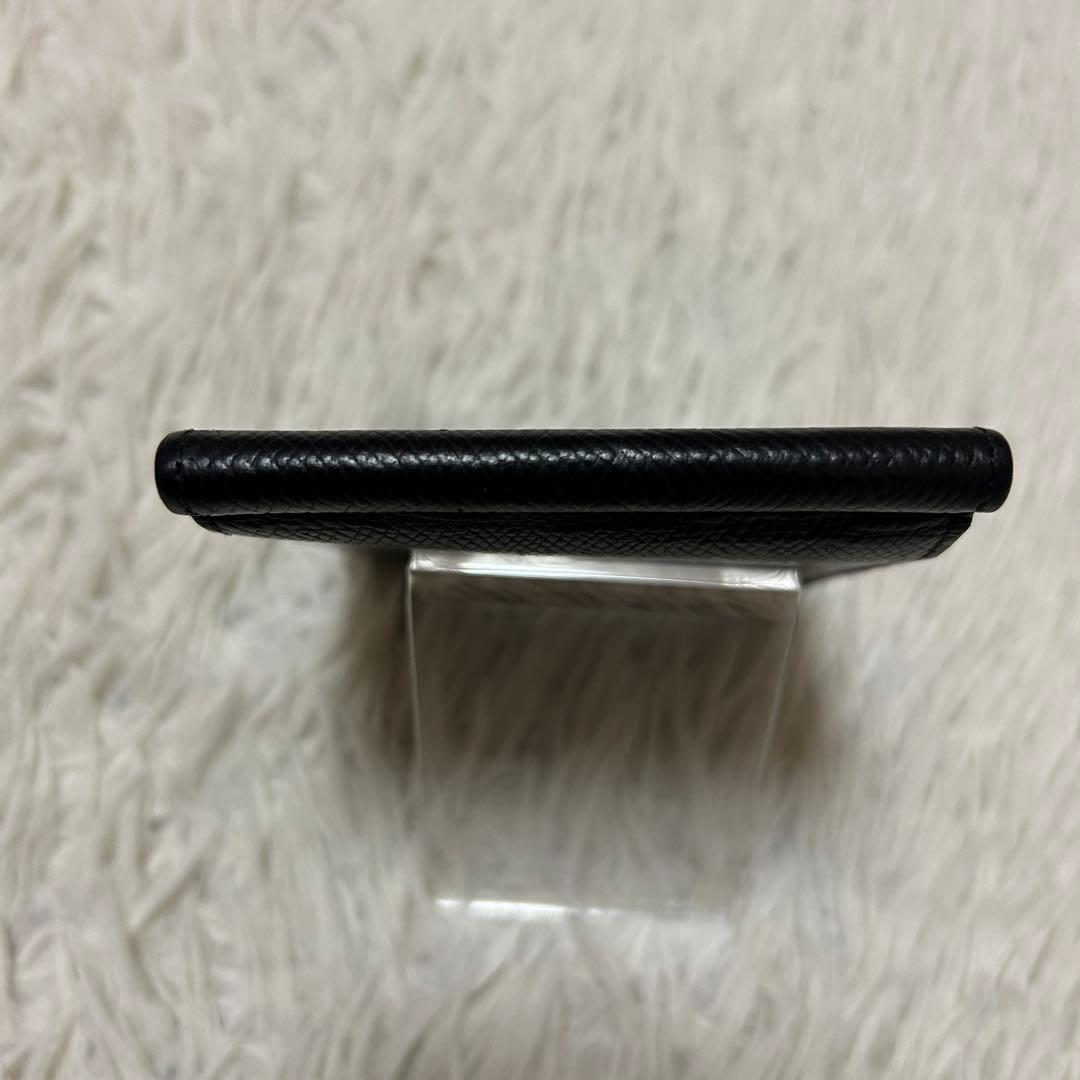 ⭐️美品⭐️セリーヌ マネークリップ ブラック グレインレザー メンズ 折り財布