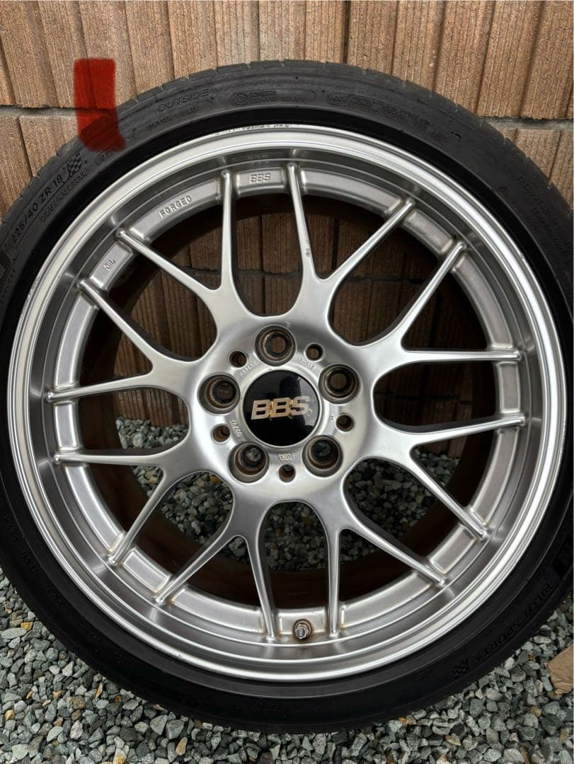 BBS 18インチ ホイールセット ミシュランタイヤ付き