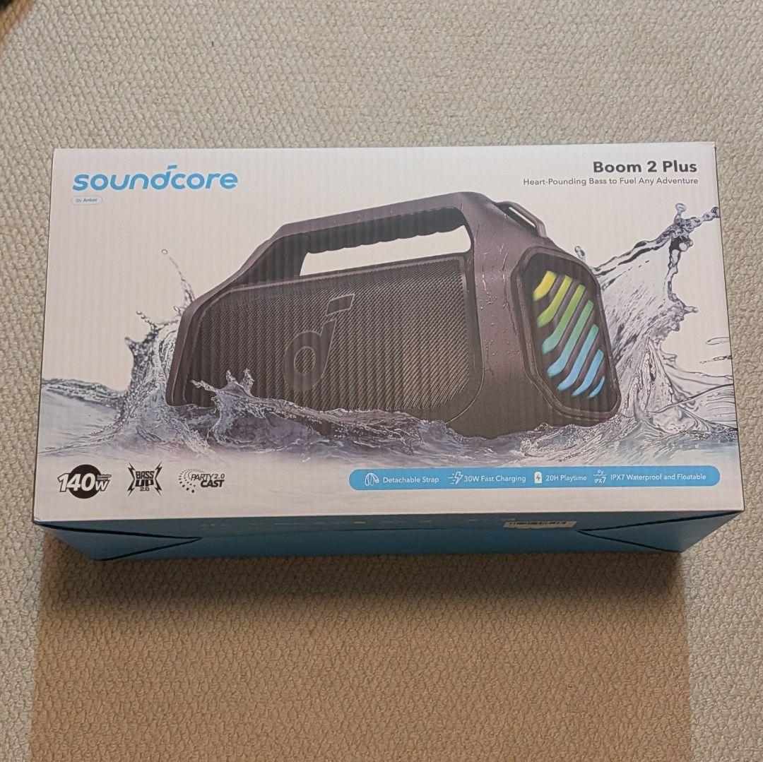 スピーカー・ウーファー Anker Soundcore Boom 2 Plus bluetooth
