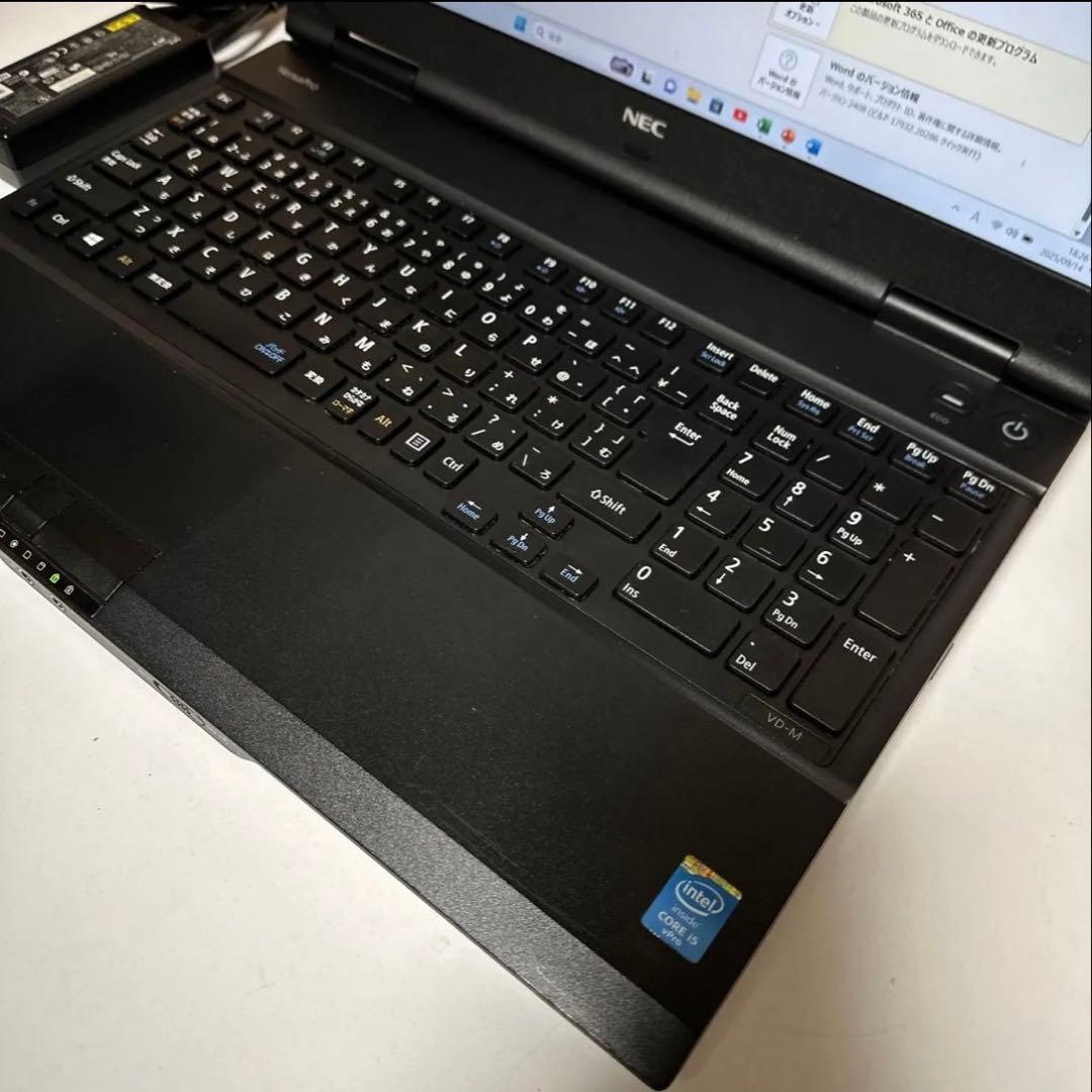 NEC ノートPC Core i5メモリ8GB Windows 11