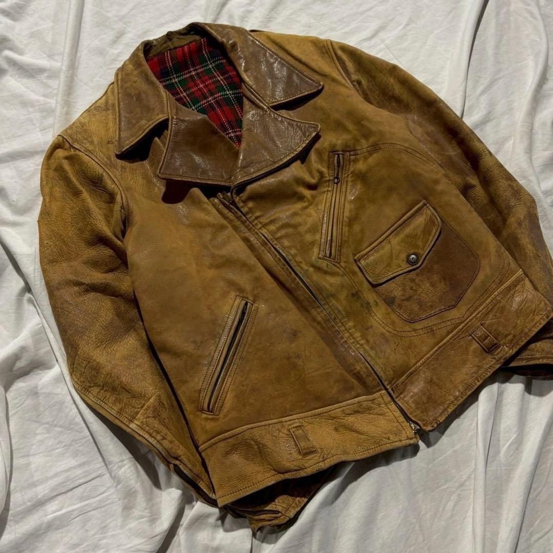 CALIFORNIAN PONY HIDE レザージャケット 40sヴィンテージ