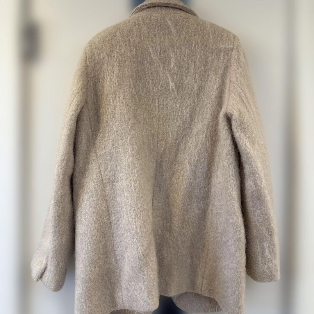 anuansアニュアンスモヘアシャギーテーラードジャケット未使用！ウールリッチ