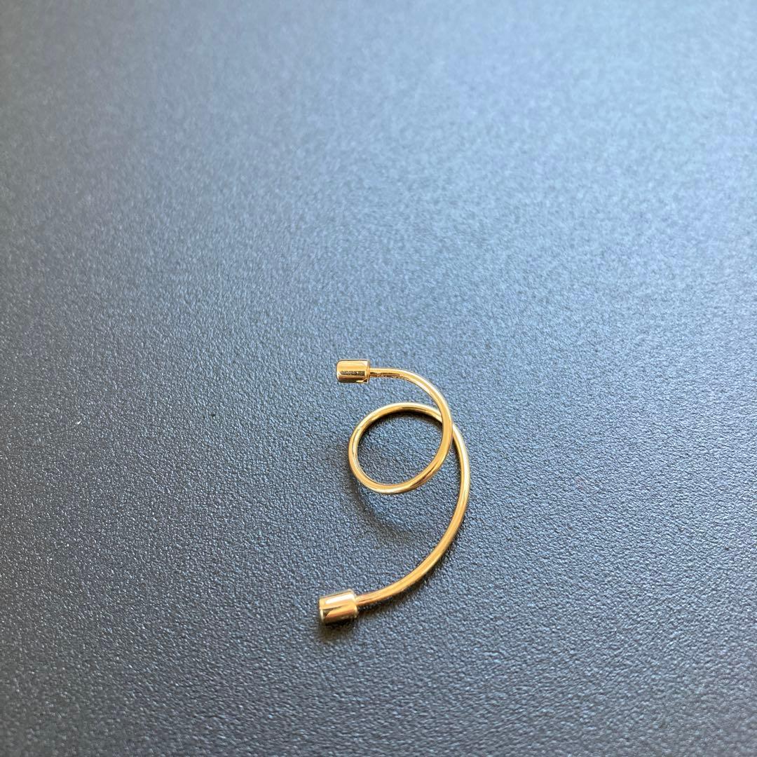 shihara ツイストカールピアス02 L