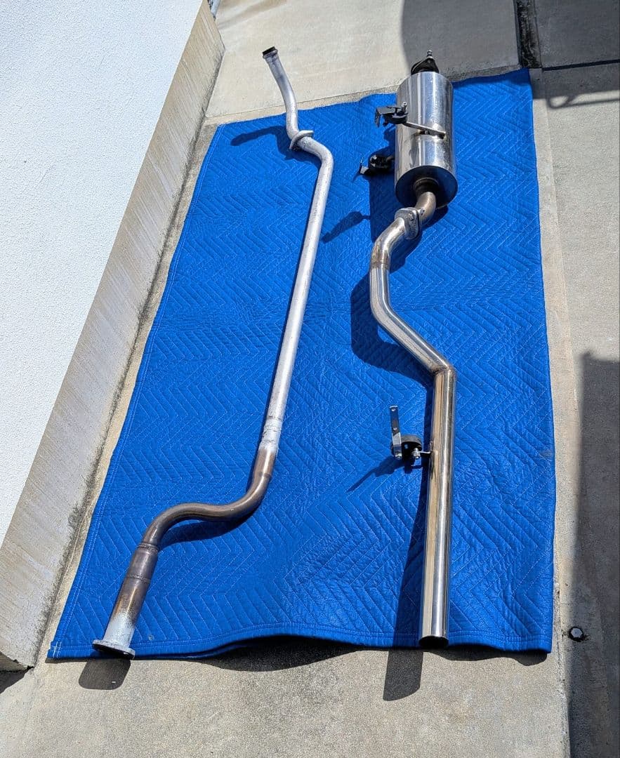 マフラー サニトラ サニートラック ロング 中期 ワンオフ デフ上 中古美品