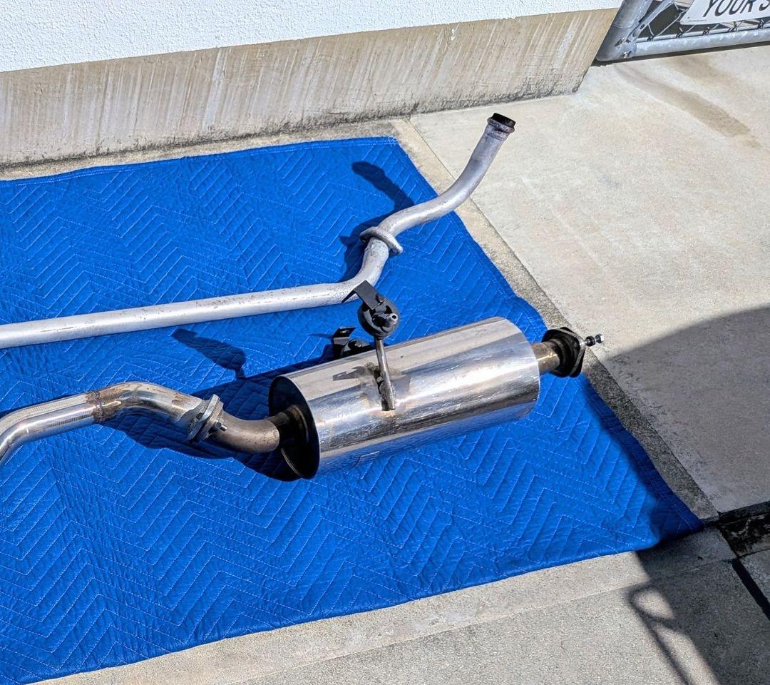 マフラー サニトラ サニートラック ロング 中期 ワンオフ デフ上 中古美品