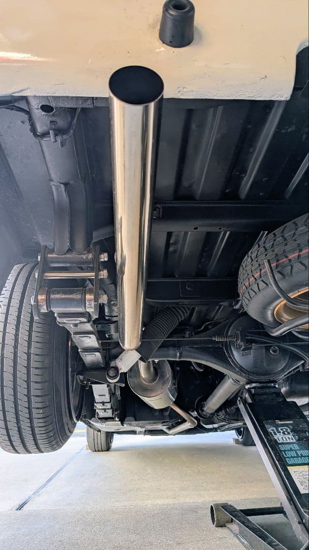 マフラー サニトラ サニートラック ロング 中期 ワンオフ デフ上 中古美品