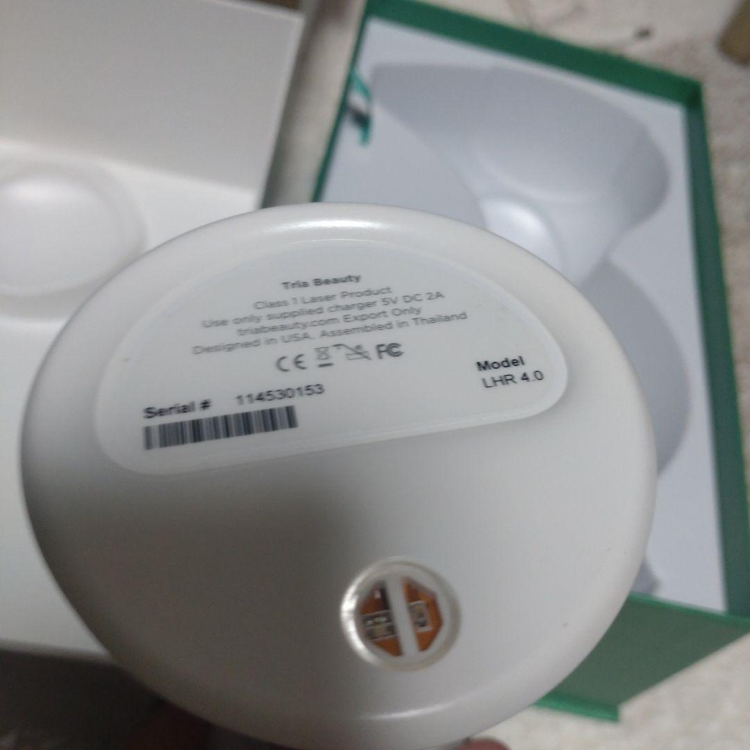 ジャンク品　脱毛器 トリア　tria レーザー脱毛 家庭用 脱毛