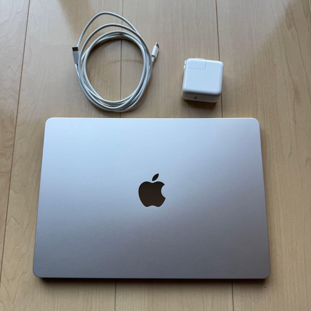 Apple MacBook air 13 スターライト 2022 M2 16GB