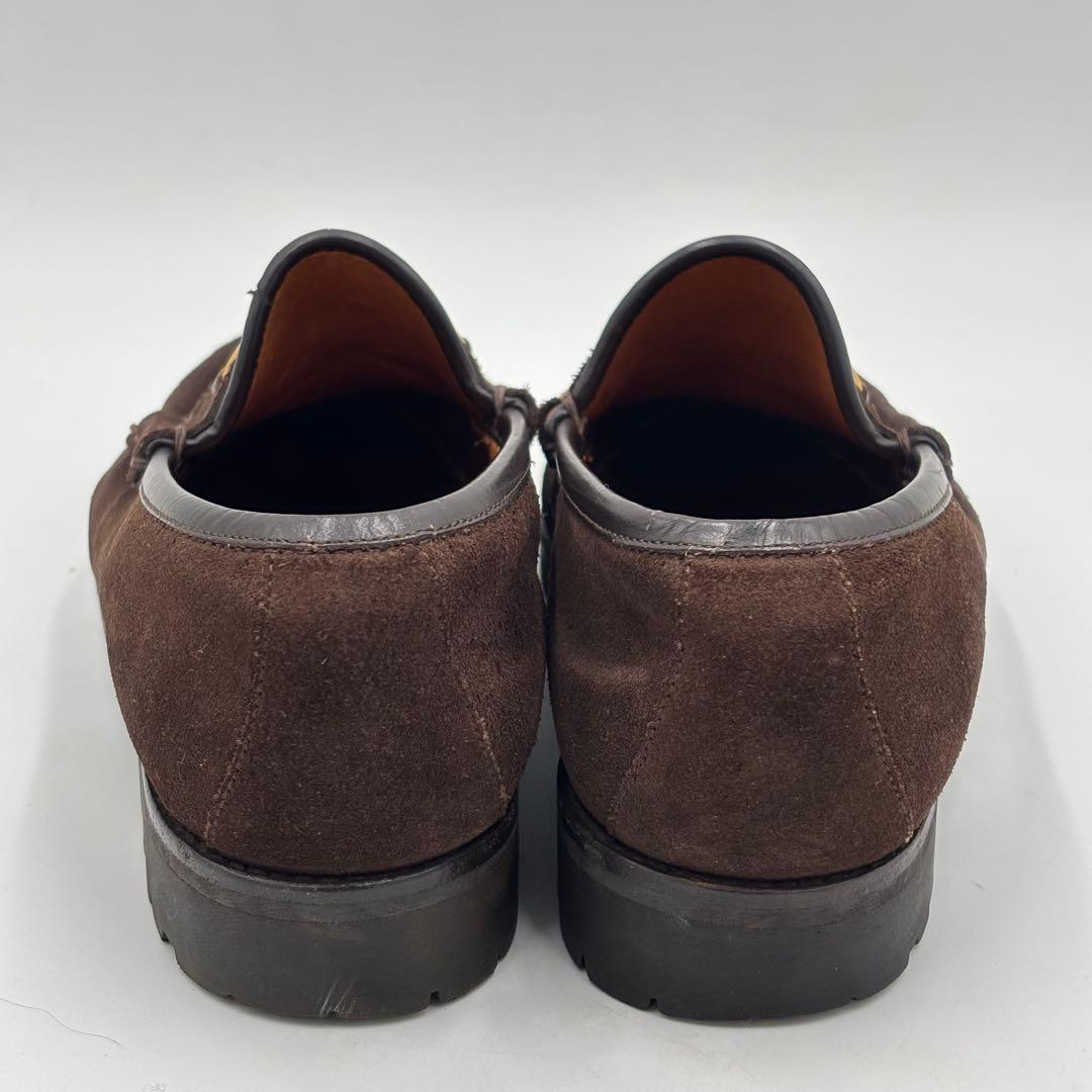 GUCCI グッチ ホースビット スエード ローファー 約23㎝ ブラウン