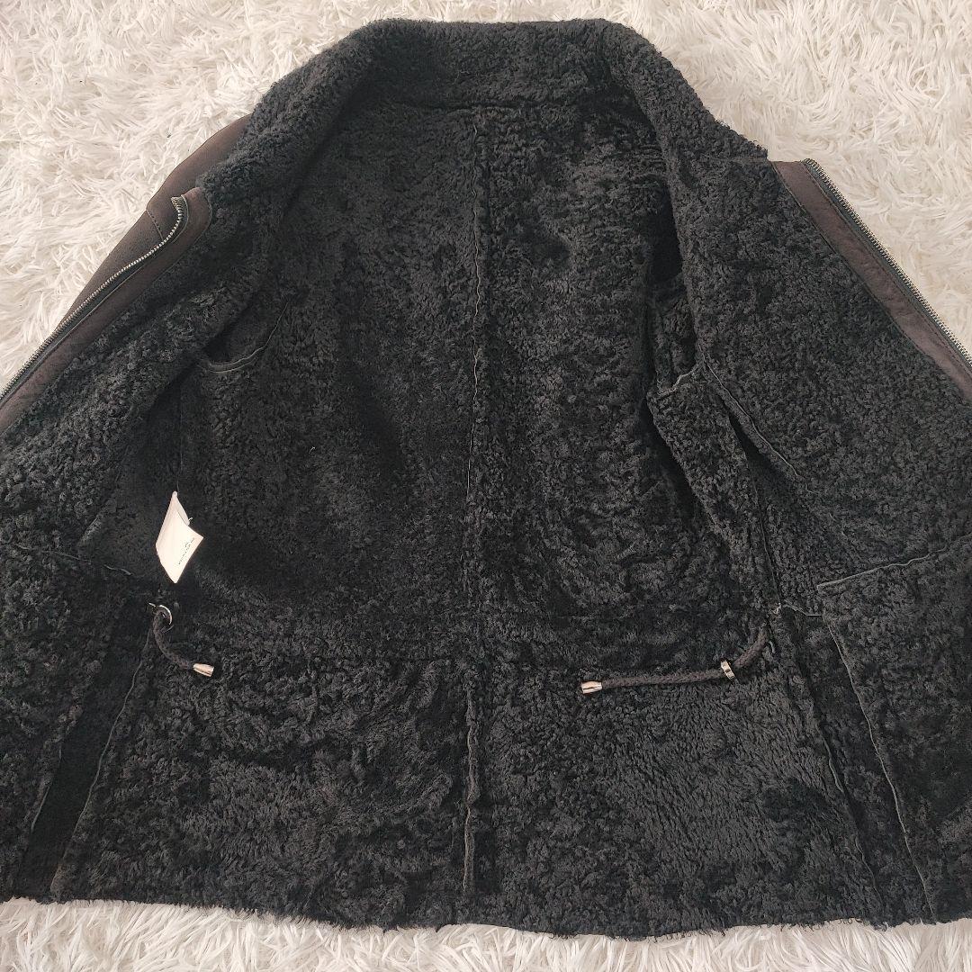 エンポリオアルマーニ リアル ムートン ジャケット 40 L