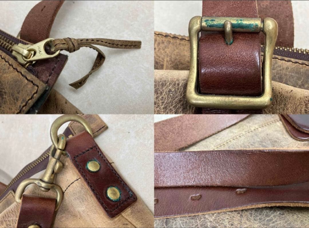 KJ　クーズー kuduレザー 2way トートバッグ　激レア　本革