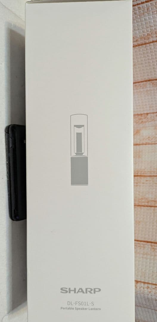 新品　シャープ SHARP DL-FS01L-S　 ポータブルスピーカーランタン