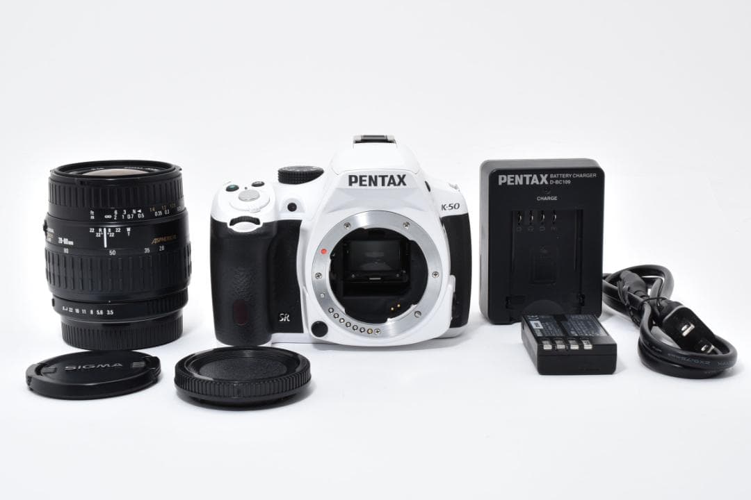 ペンタックス PENTAX K-50 レンズセット 《 黒死病対策済み 》