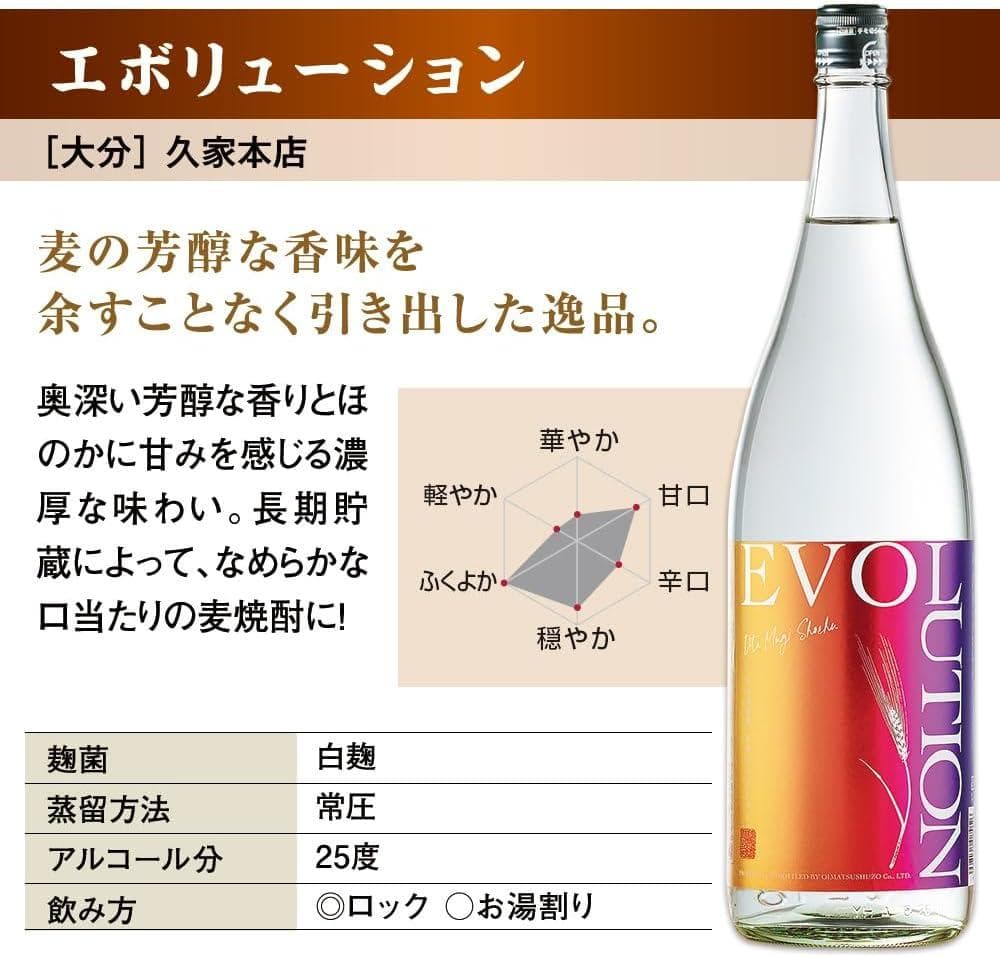 【新品・未開封】麦焼酎 一升瓶(1800ml)✕5本組 飲み比べセット［大分］