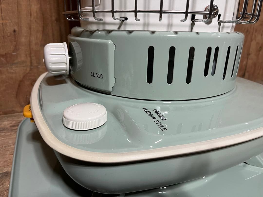 芯乾燥済 コロナ SL-51G キャンプ 分解メンテナンス済 14年製 アラジン