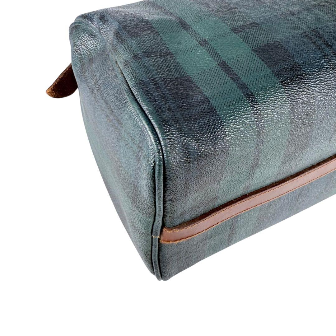 【美品】RALPH LAUREN ラルフローレン　チェック　ミニボストンバッグ