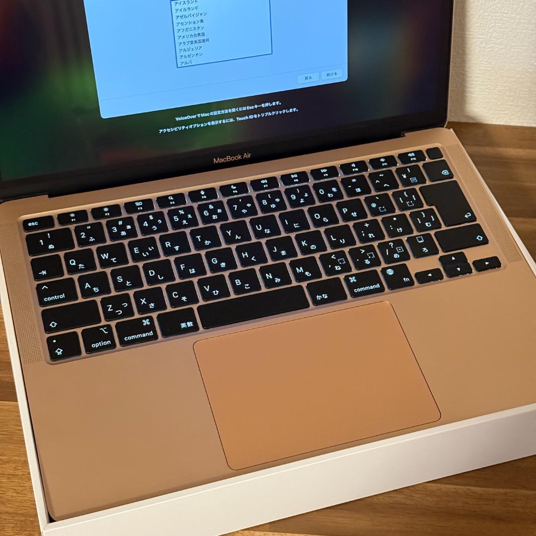 13インチ M1 MacBookAir 16GB 256GB