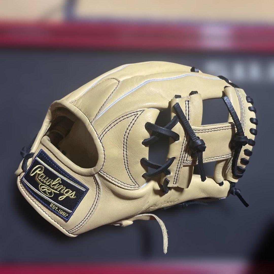 Rawlings HyperShell 軟式グローブ ベージュ