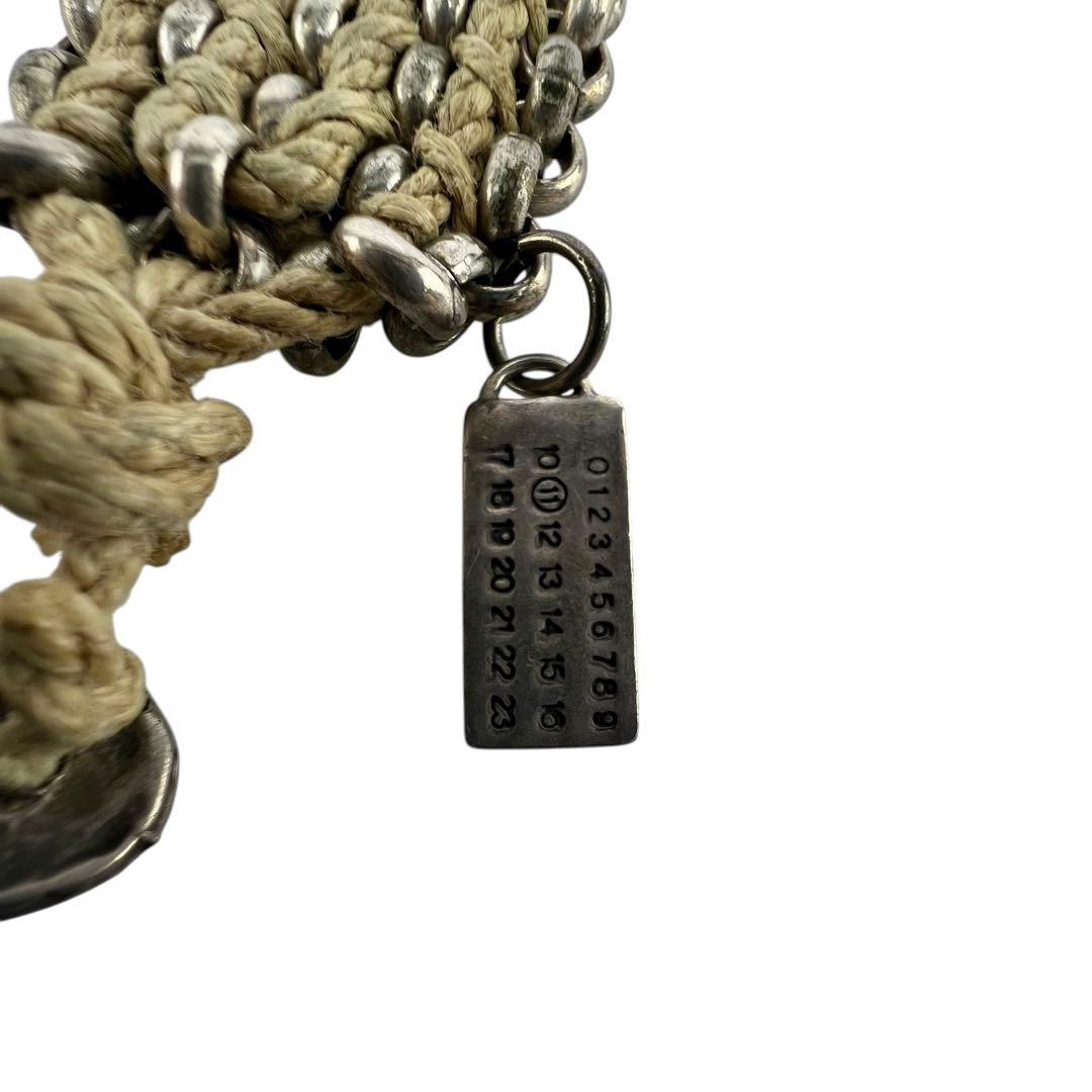 【極希少】マルジェラ　ブレスレット　チェーン　ロープ　バングル　アクセサリー