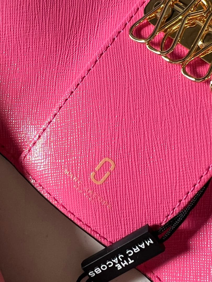 【新品】THE MARC JACOBS ピンクキーケース