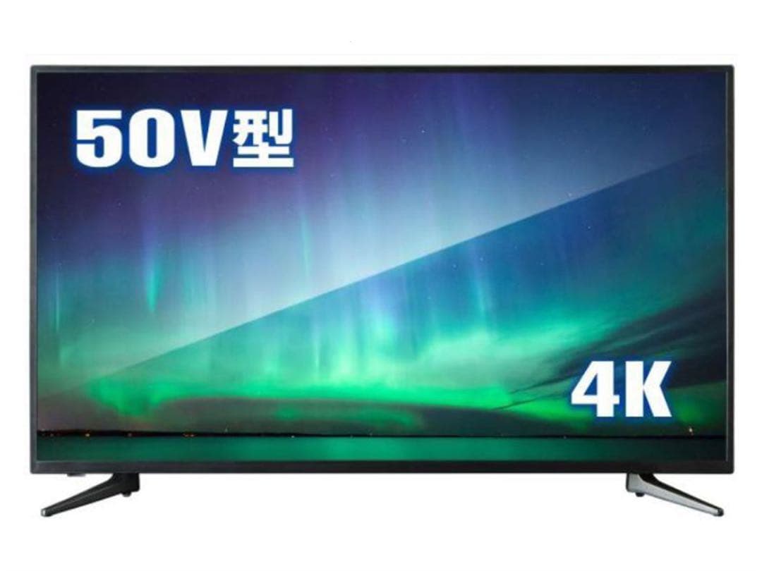 50V型HDR対応ULTRAHD TV 4K液晶テレビ　2018年製