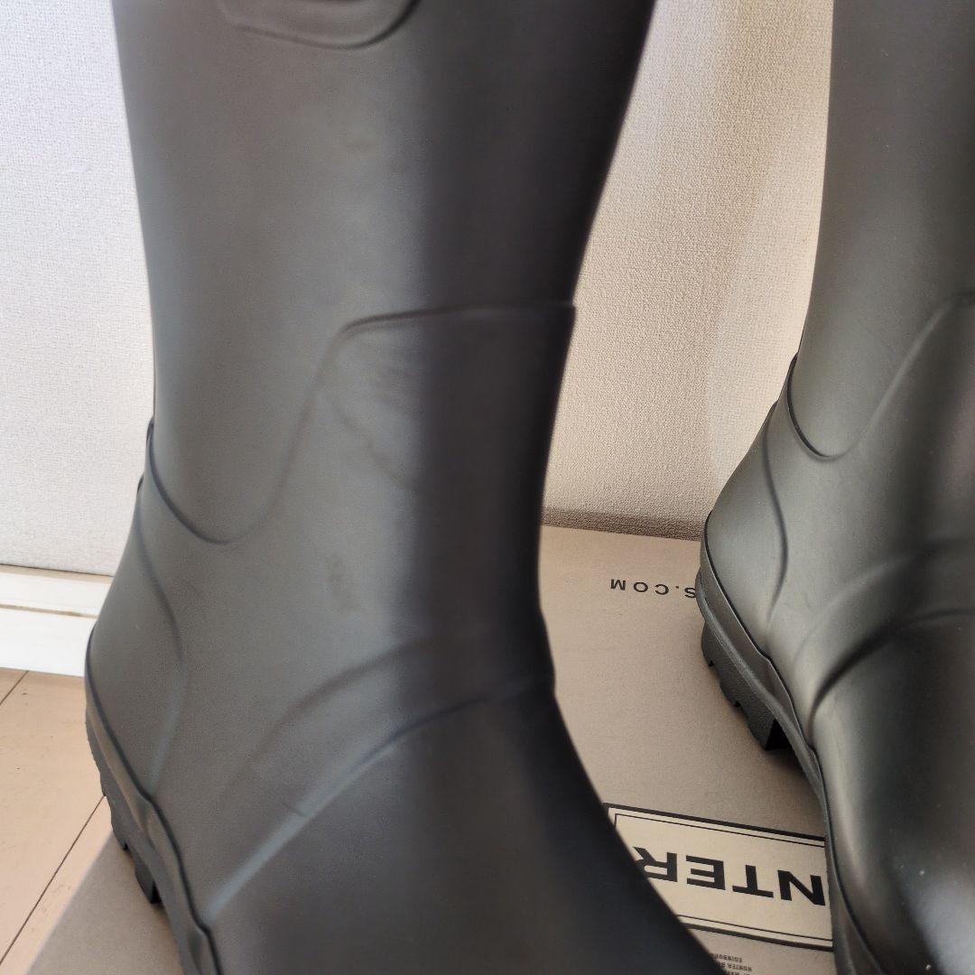 HUNTER ユニセックス 長靴 バックル付き　26.0