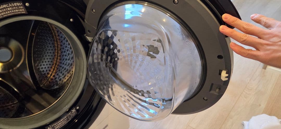 SHARP ドラム式洗濯機 ES-S7E-WR