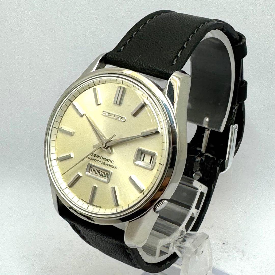 ⭐️セイコーマチック26石⭐️オートマディデート⭐️オーバーホール済み⭐️