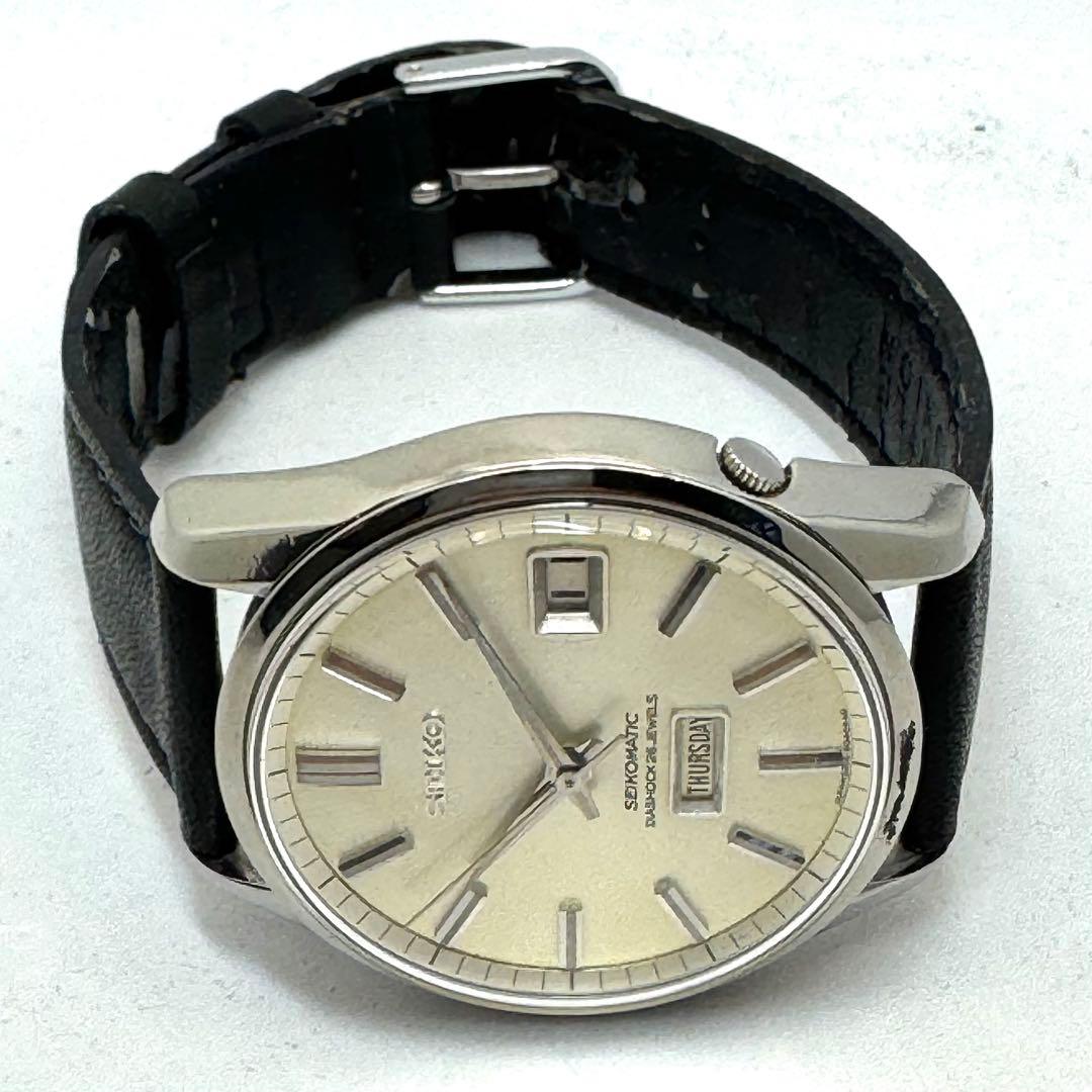 ⭐️セイコーマチック26石⭐️オートマディデート⭐️オーバーホール済み⭐️