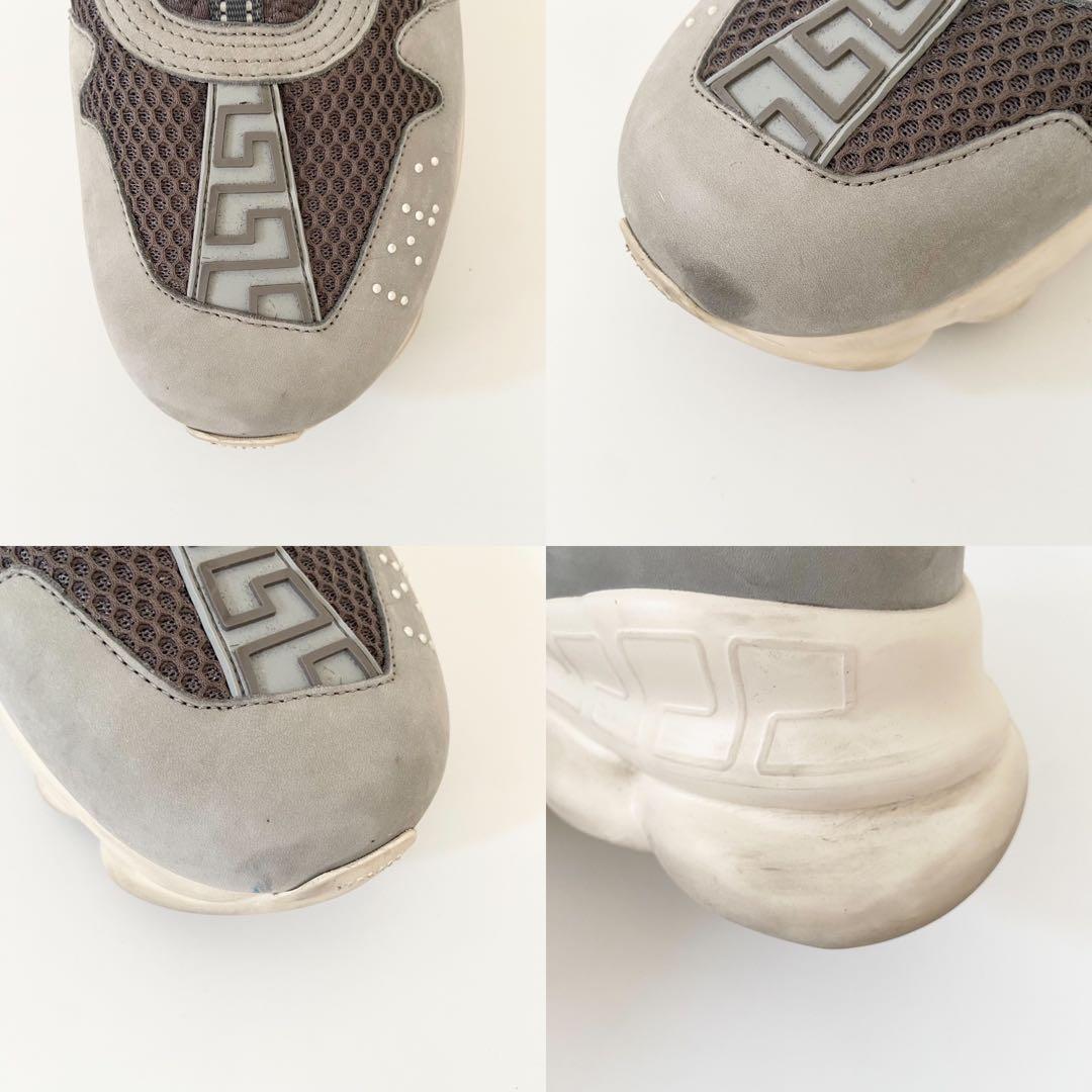 カード付　VERSACE Chain Reaction 2 スニーカー